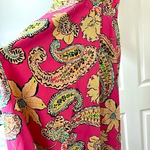 Tahari pink and floral dress